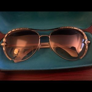 Roberto Cavalli/Swarovski® Crystal Sunglasses,